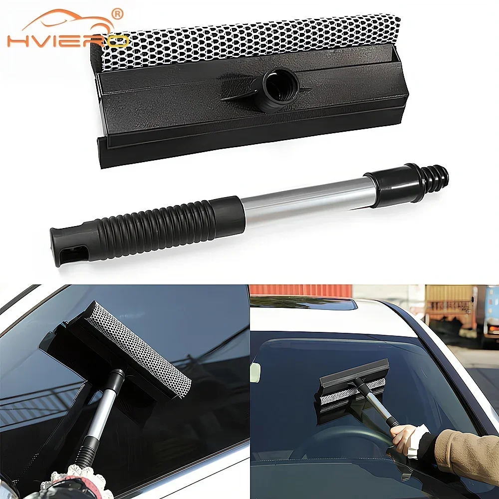 Long Handle Retractable Double Sided Car Wiper Multifunctional Stainless Steel Window Brush Glass Cleaner Scraper Sponges Tools
Long Handle Retractable Double Sided Car Wiper Multifunctional Stainless Steel Window Brush Glass Cleaner Scraper Sponges Tools