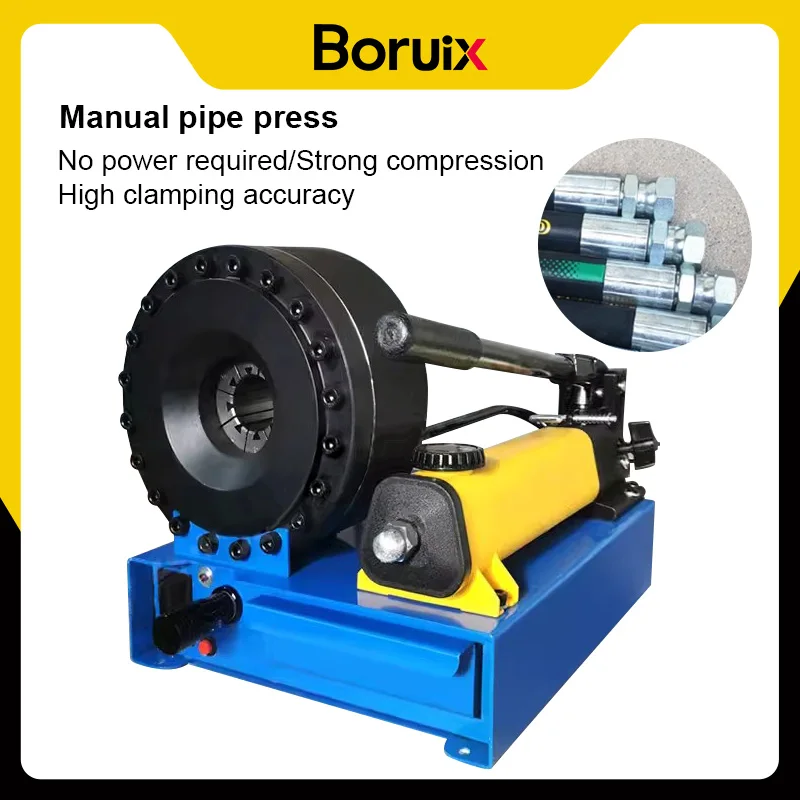 6-25mm Hydraulic Hose Crimper Machine Manual Shrinking Machine High-pressure Oil Pipe Hydraulic Hose Crimping Machine
6-25mm Hydraulic Hose Crimper Machine Manual Shrinking Machine High-pressure Oil Pipe Hydraulic Hose Crimping Machine