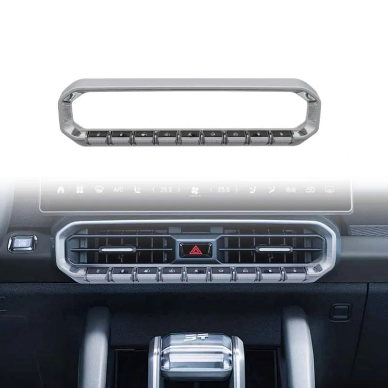 High Quality Center Console Physical Button Retrofit Kit Physical Button for Chery Jetour T2 Accessories
High Quality Center Console Physical Button Retrofit Kit Physical Button for Chery Jetour T2 Accessories