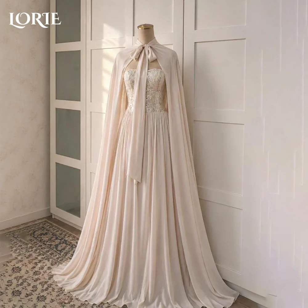 LORIE Sexy Crepe Mermaid Evening Dress Halter Deep Neck Chiffon Princess Prom Dress A-Line Shiny Pleats Party Gown Customized
LORIE Sexy Crepe Mermaid Evening Dress Halter Deep Neck Chiffon Princess Prom Dress A-Line Shiny Pleats Party Gown Customized