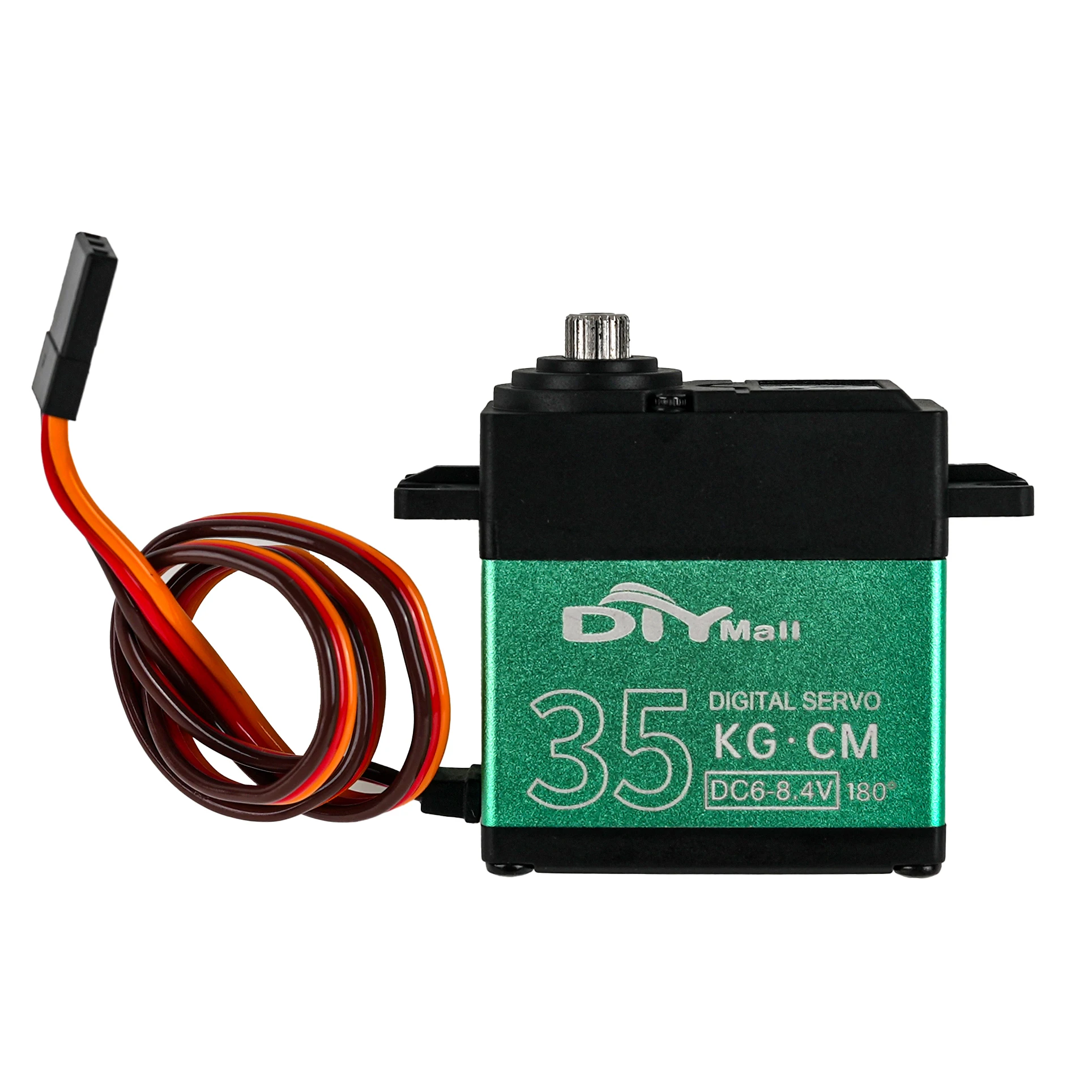 Цифровой сервопривод 35 кг, высокомоментный, с металлическим редуктором, 180/270/360 градусов, 7.2В HV, для радиоуправляемых машин, краулеров, роботов, авиамоделей, лодок, DIY-аксессуар
Цифровой сервопривод 35 кг, высокомоментный, с металлическим редуктором, 180/270/360 градусов, 7.2В HV, для радиоуправляемых машин, краулеров, роботов, авиамоделей, лодок, DIY-аксессуар