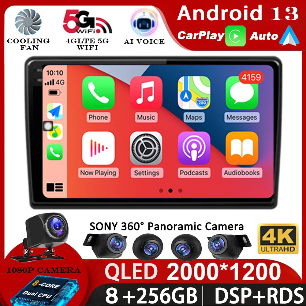 Android 13 Car Radio For Nissan Cube 3 Z12 2008 2009 - 2020 Navigation Multimedia Player Stereo WiFi+4G Video Carplay Auto 2 DIN
Android 13 Car Radio For Nissan Cube 3 Z12 2008 2009 - 2020 Navigation Multimedia Player Stereo WiFi+4G Video Carplay Auto 2 DIN