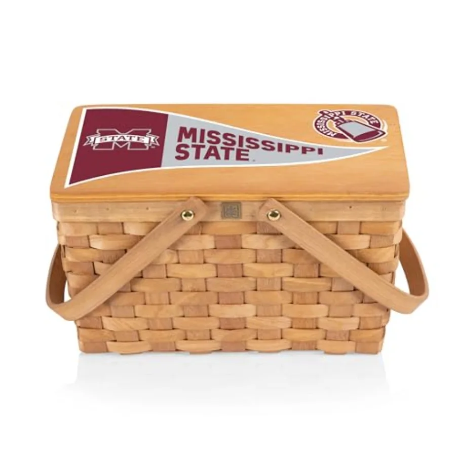 NCAA Mississippi State Bulldogs Poppy Personal Picnic Basket Insulated Lunch Bag Retro Lunch Box Beige
NCAA Mississippi State Bulldogs Poppy Personal Picnic Basket Insulated Lunch Bag Retro Lunch Box Beige
