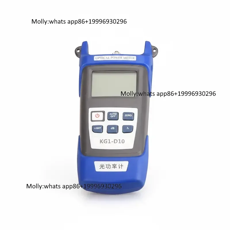 FTTH Fiber Optic Cable Tester SC/LC/ST/FC Connections Optical Power Meter OPM -50 ~+26dBm Portable Fiber Optical Power Meter
FTTH Fiber Optic Cable Tester SC/LC/ST/FC Connections Optical Power Meter OPM -50 ~+26dBm Portable Fiber Optical Power Meter