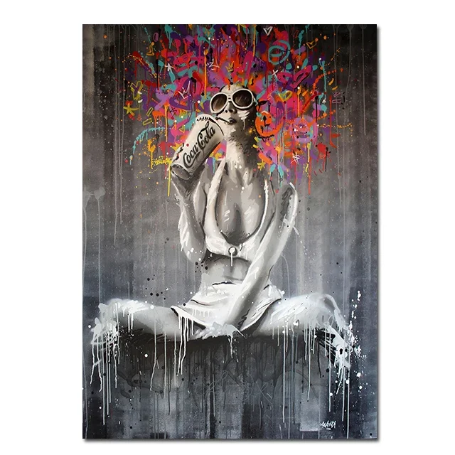 Abstract Woman Graffiti Wall Art Canvas Painting Portrait Street Art Posters Living Rroom Corridor Home Decor Mural Pictures
Abstract Woman Graffiti Wall Art Canvas Painting Portrait Street Art Posters Living Rroom Corridor Home Decor Mural Pictures