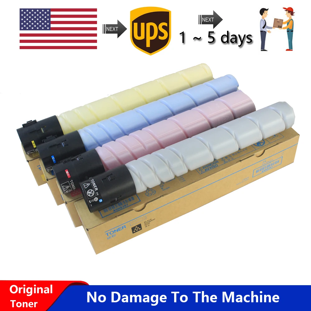 KONICA MINOLTA C258 C308 C368 C454 C454e C554 C554 Оригинальный тонер-картридж для копировального аппарата
KONICA MINOLTA C258 C308 C368 C454 C454e C554 C554 Оригинальный тонер-картридж для копировального аппарата