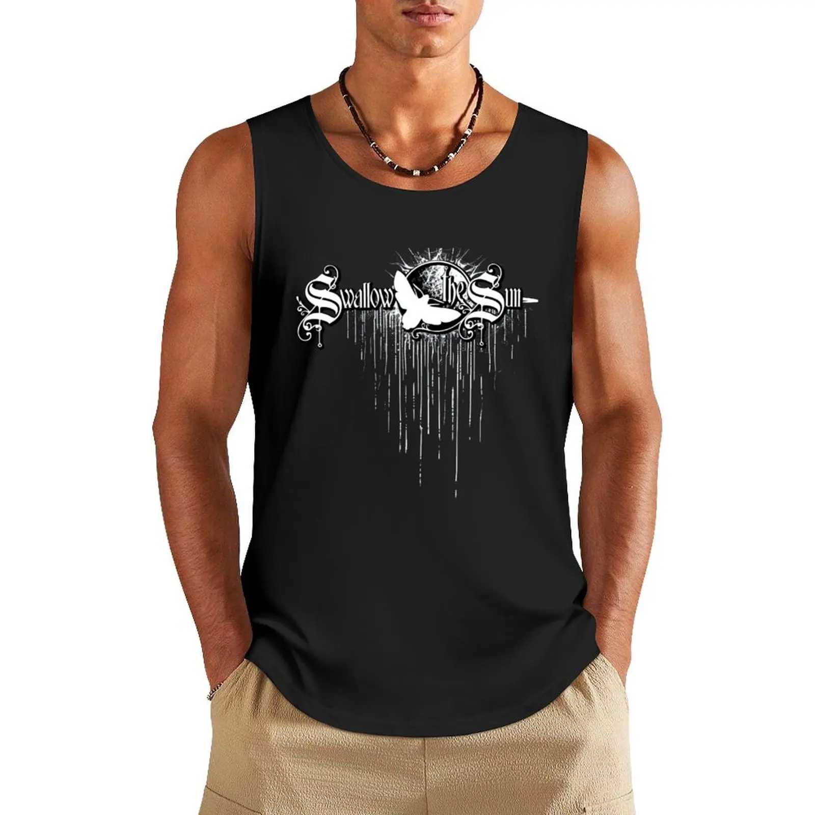 Swallow the Sun Tank Top muscular man summer Men's tops summer clothes summer clothes for men
Swallow the Sun Tank Top muscular man summer Men's tops summer clothes summer clothes for men