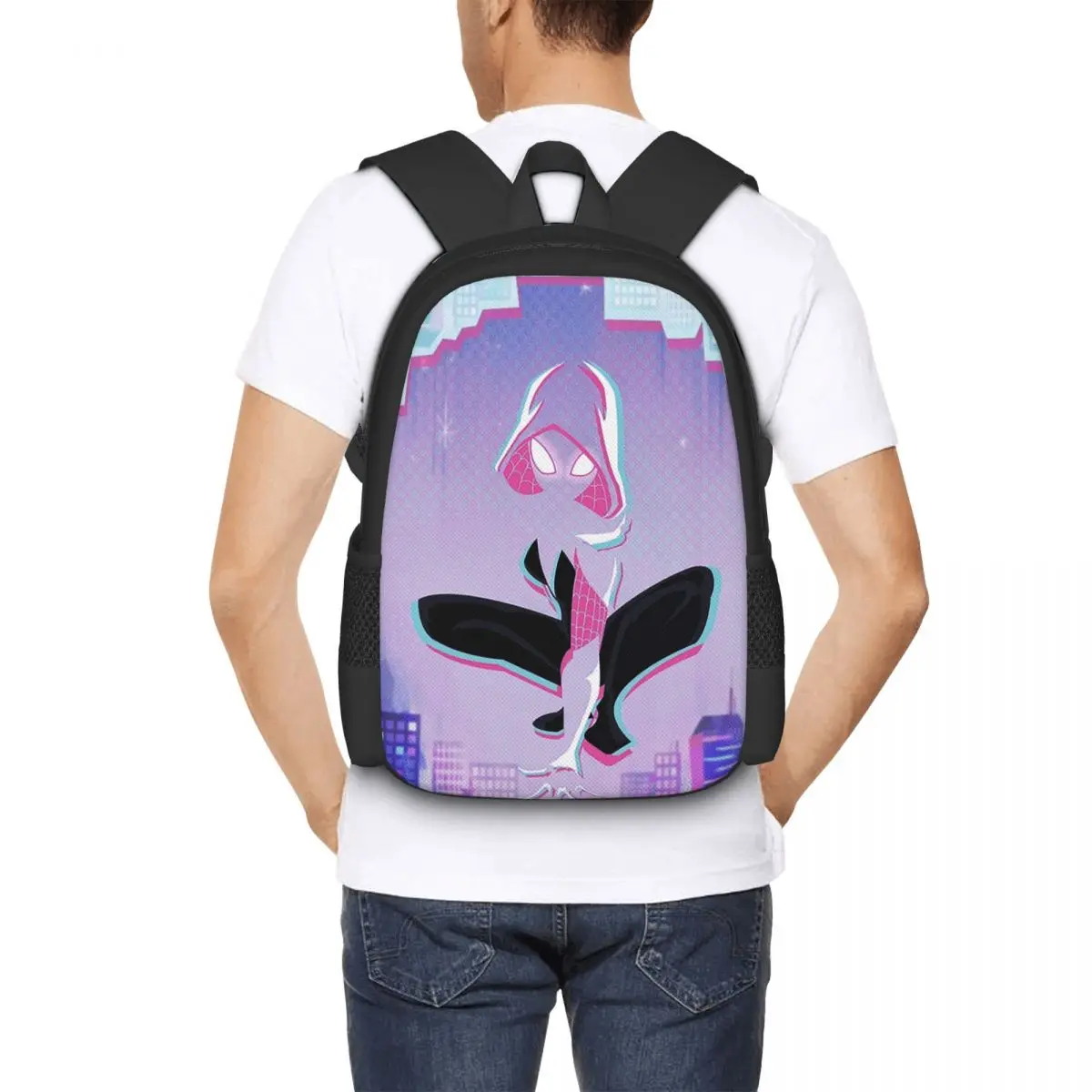 Spider-Gwen 1 Student Backpack School Bag Hiking Travel Daypack for Boys Girls Fashion Bookbag Shoulder Bags
Spider-Gwen 1 Student Backpack School Bag Hiking Travel Daypack for Boys Girls Fashion Bookbag Shoulder Bags