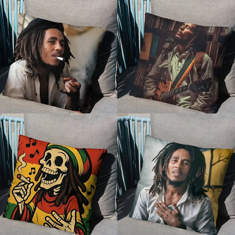 Rastaman Vibration Bob Marley Pillow Case Sofa Living Room Bedroom Headboard Backrest Cushion Square Cushion Nap Time
Rastaman Vibration Bob Marley Pillow Case Sofa Living Room Bedroom Headboard Backrest Cushion Square Cushion Nap Time