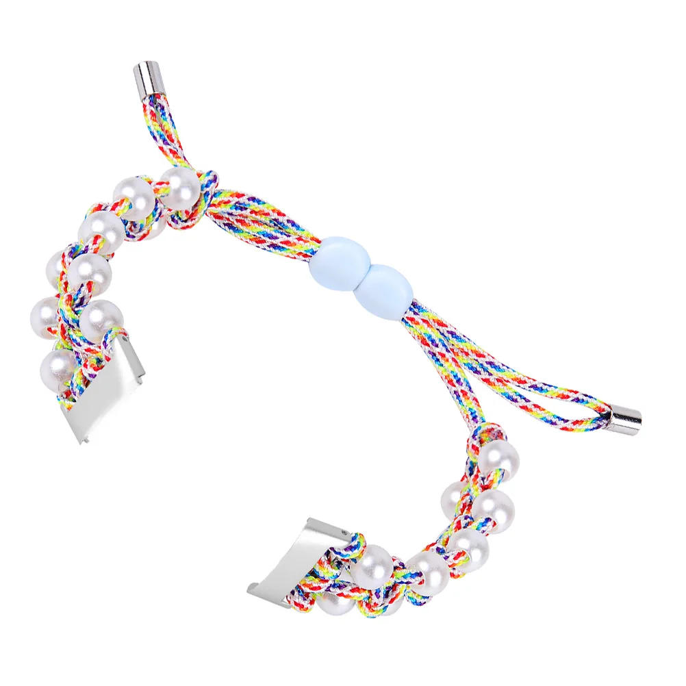 Adjustable Pearl Paracord Watch Band for Replacement Stylish Knit Wristband Comfortable Fashion Accessory
Adjustable Pearl Paracord Watch Band for Replacement Stylish Knit Wristband Comfortable Fashion Accessory