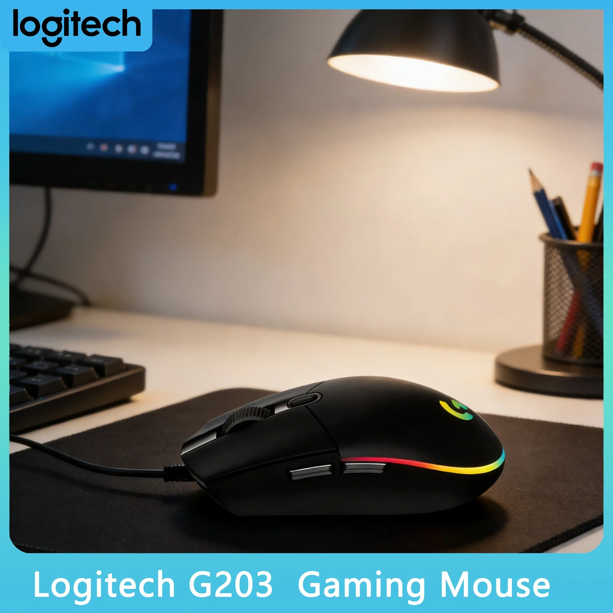 Беспроводная игровая мышь Logitech G203 с частотой опроса 1000 Гц
Беспроводная игровая мышь Logitech G203 с частотой опроса 1000 Гц