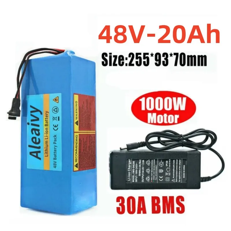 e-bike 48v Battery Pack 20Ah 13S4P for 500W 750W 1000W Electric Bike Electric Scooter 18650 baterias 48v lithium ion battery
e-bike 48v Battery Pack 20Ah 13S4P for 500W 750W 1000W Electric Bike Electric Scooter 18650 baterias 48v lithium ion battery