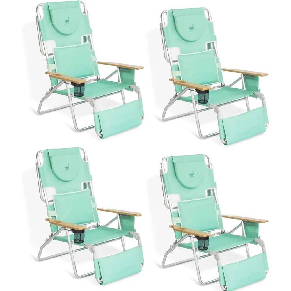 Deluxe Padded 3-N-1 Lightweight Portable Adjustable Outdoor Folding Chair for Lawn Beach Lake Camping Lounge with Footrest, Tea
Deluxe Padded 3-N-1 Lightweight Portable Adjustable Outdoor Folding Chair for Lawn Beach Lake Camping Lounge with Footrest, Tea