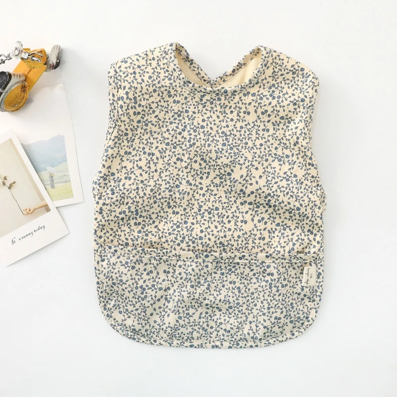 Baby Drool Bib Burp Cloth with Pocket Bag Sleeveless Waterproof Feeding Cloth Washable Apron Mess Smock Feeding Bibs
Baby Drool Bib Burp Cloth with Pocket Bag Sleeveless Waterproof Feeding Cloth Washable Apron Mess Smock Feeding Bibs