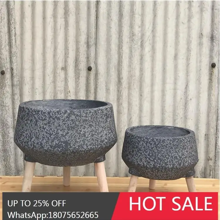 SGF European Style Wooden Stand Glass Fiber Stone Paint Color Flower Pot Wedding Decoration
SGF European Style Wooden Stand Glass Fiber Stone Paint Color Flower Pot Wedding Decoration