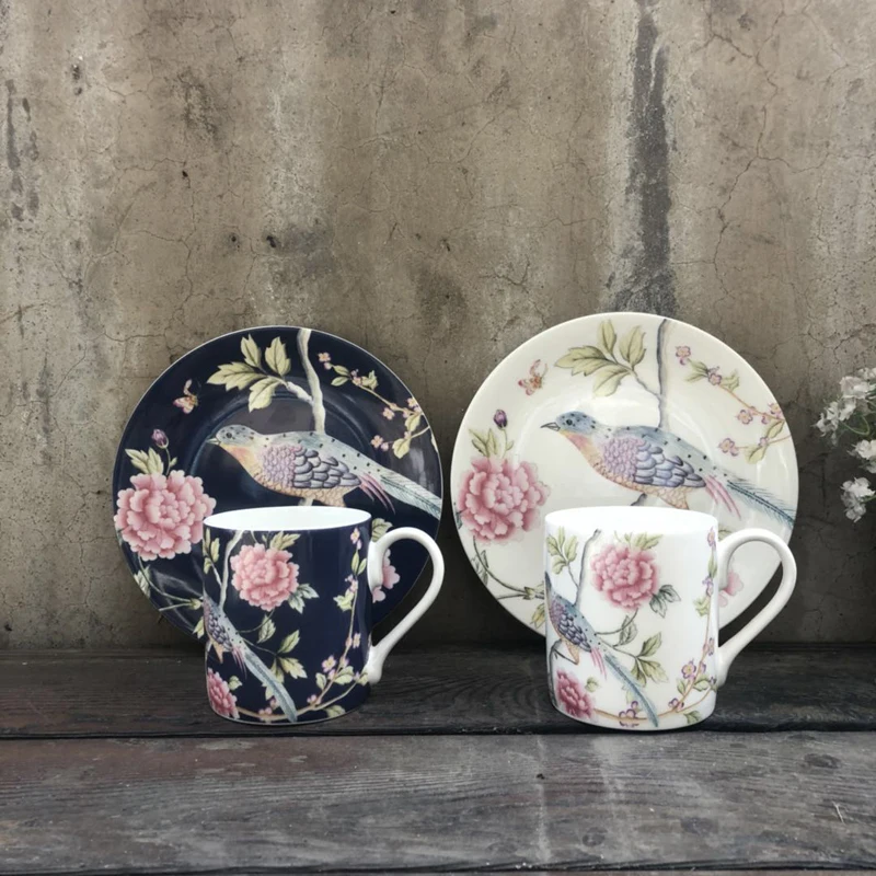 Auspicious Bird Vintage Flower Afternoon Tea Cup Field Product Plate Small Ceramic Mug Pastoral Style
Auspicious Bird Vintage Flower Afternoon Tea Cup Field Product Plate Small Ceramic Mug Pastoral Style