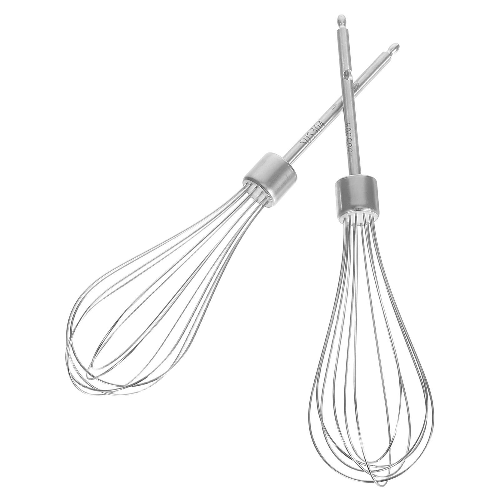 2pcs Stainless Steel Egg Beaters Manual Mixer for Baking Cream Whisk Replacements Easy Clean Kitchen Tools Food Mixer
2pcs Stainless Steel Egg Beaters Manual Mixer for Baking Cream Whisk Replacements Easy Clean Kitchen Tools Food Mixer