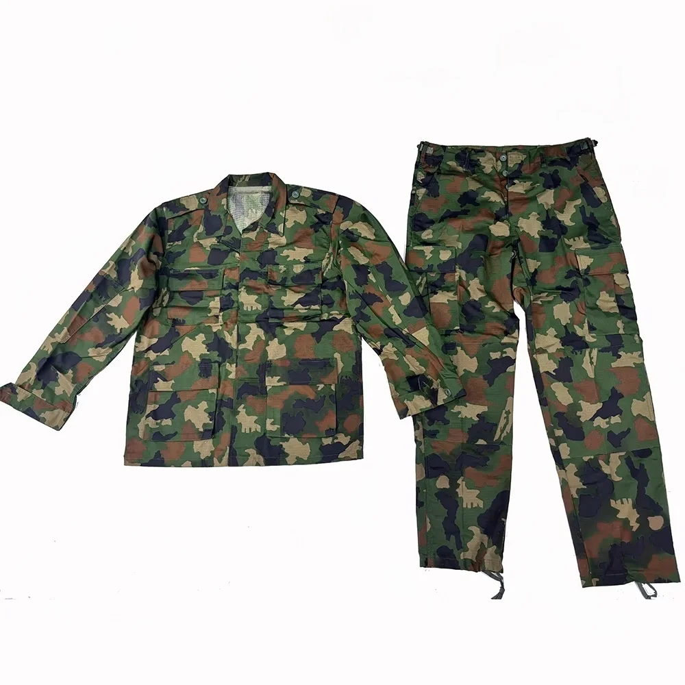 American Style BDU Outdoor Jungle Camouflage Suit, Thick And Breathable Military Fan Camouflage Suit, CS Set For Men
American Style BDU Outdoor Jungle Camouflage Suit, Thick And Breathable Military Fan Camouflage Suit, CS Set For Men