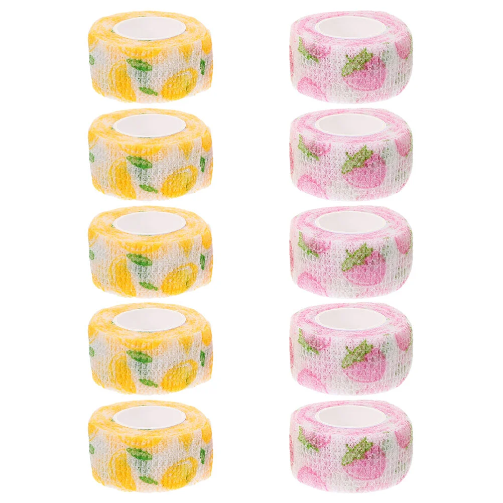10pcs Finger Bandage Adhesive Gauze Pads Self Wrapping Tape Sports Breathable Elastic Bandages for Wounds
10pcs Finger Bandage Adhesive Gauze Pads Self Wrapping Tape Sports Breathable Elastic Bandages for Wounds