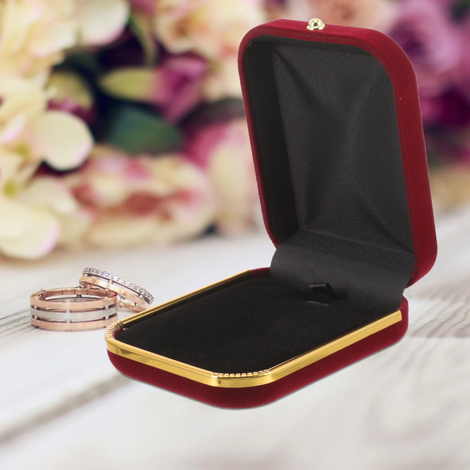 Jewelry Box For Necklace Gift Box Small Jewelry Case Ring Earring Organizer Wedding Valentine'S Day Present
Jewelry Box For Necklace Gift Box Small Jewelry Case Ring Earring Organizer Wedding Valentine'S Day Present