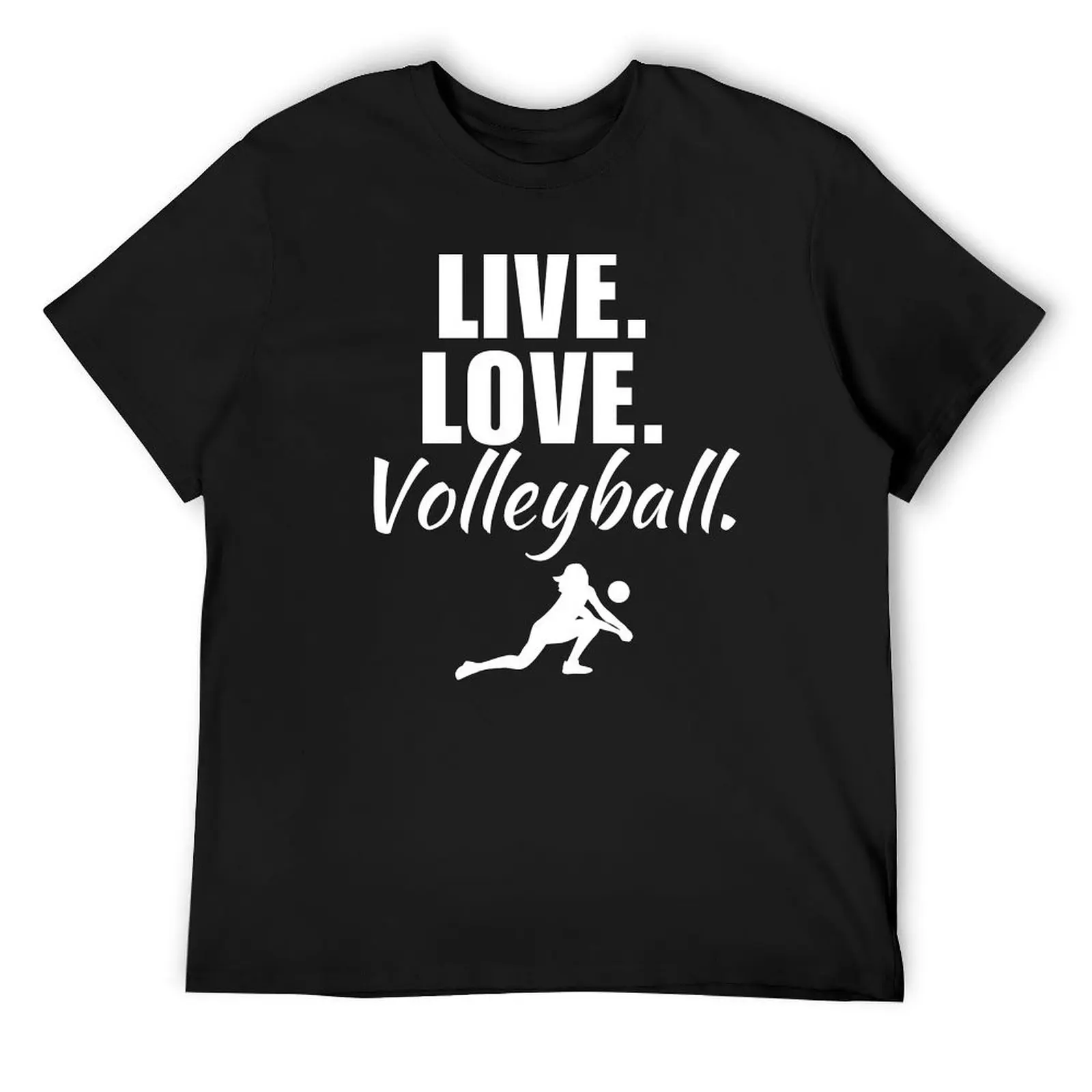 Live, love, volleyball. Funny volleyball game quote or saying for women or female player T-Shirt
Live, love, volleyball. Funny volleyball game quote or saying for women or female player T-Shirt