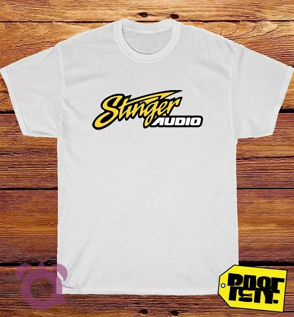 Лето 2022, новинка Stinger Car Audio Logo, американская забавная футболка, хлопковая футболка с круглым вырезом для мужчин и женщин
Лето 2022, новинка Stinger Car Audio Logo, американская забавная футболка, хлопковая футболка с круглым вырезом для мужчин и женщин