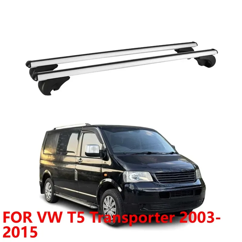 Lockable Roof Rack Cross Bars For VW T5 Transporter 2003-2015 Gray
Lockable Roof Rack Cross Bars For VW T5 Transporter 2003-2015 Gray