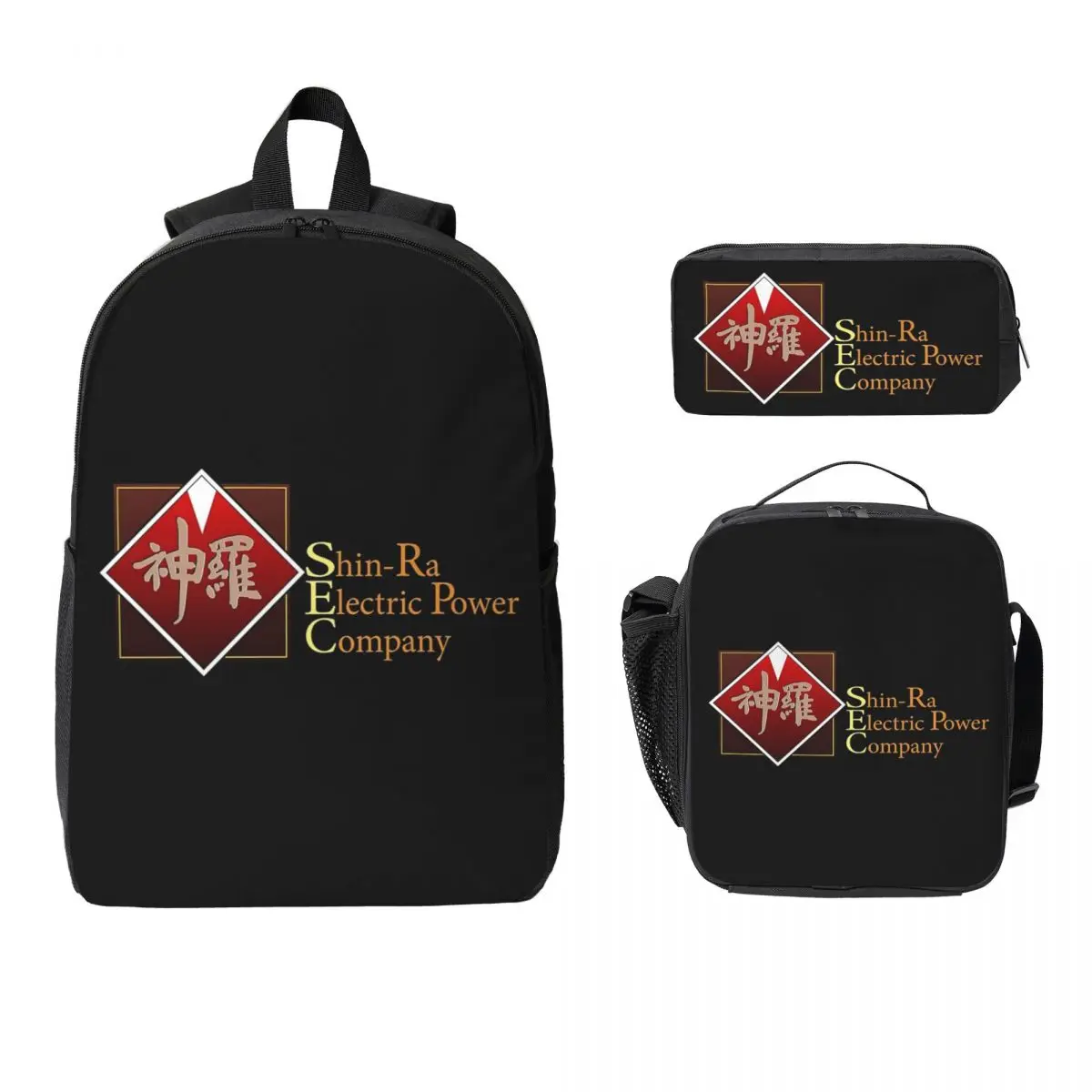 Shinra Final Fantasy 7 Backpack Student Boys Girls BookBag School Bag Computer Shoulder Bags 3ps Insulated Lunch Bag Pencil Case
Shinra Final Fantasy 7 Backpack Student Boys Girls BookBag School Bag Computer Shoulder Bags 3ps Insulated Lunch Bag Pencil Case