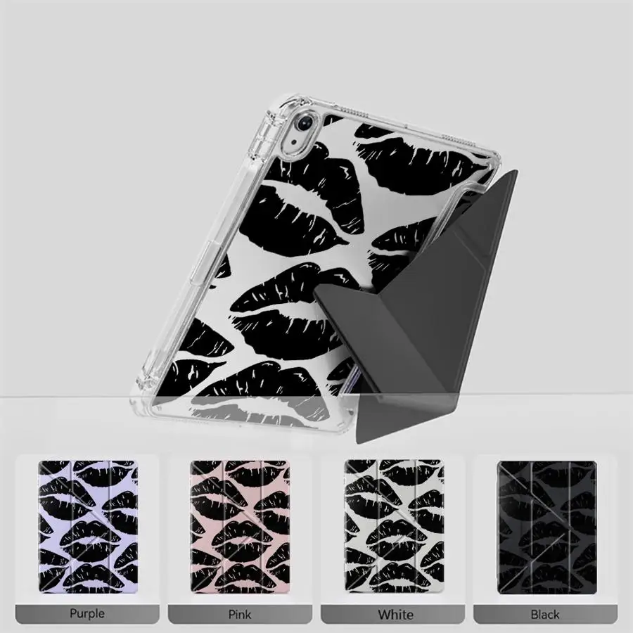 Tablet Case For iPad Pro 2025 Pro 11th 10th 9th 8th 7th 12.9inch Air 4 5 M3 M2 1 2 M4 11inch Mini 6 7 Y-Fold Holder Cover Lips
Tablet Case For iPad Pro 2025 Pro 11th 10th 9th 8th 7th 12.9inch Air 4 5 M3 M2 1 2 M4 11inch Mini 6 7 Y-Fold Holder Cover Lips