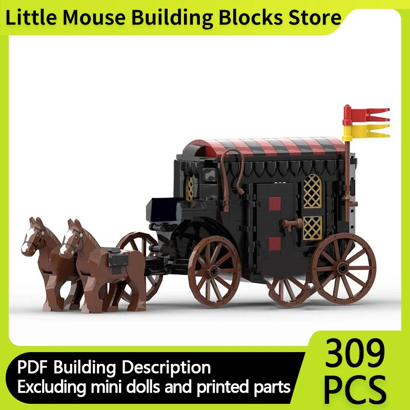Medieval Castle Model MOC Building Bricks Transportation Carriage Modular Technology Gifts Holiday Assemble Children Toys Suit
Medieval Castle Model MOC Building Bricks Transportation Carriage Modular Technology Gifts Holiday Assemble Children Toys Suit