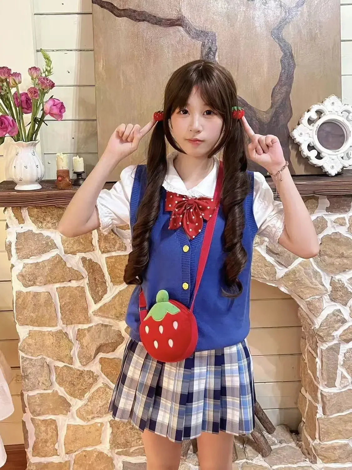 Original Design JK Snow White Princess Outfit School Uniform Vest Skirt Set Sweet Student Half Skirt Breathable Polyester Sum...
Original Design JK Snow White Princess Outfit School Uniform Vest Skirt Set Sweet Student Half Skirt Breathable Polyester Sum...