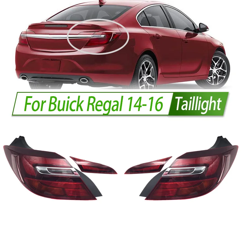 For Buick Regal 14-16 Car Taillight Assembly OEM Style Rear Lamp with Turn Signal Reverse Light Direct Fit Replacement
For Buick Regal 14-16 Car Taillight Assembly OEM Style Rear Lamp with Turn Signal Reverse Light Direct Fit Replacement