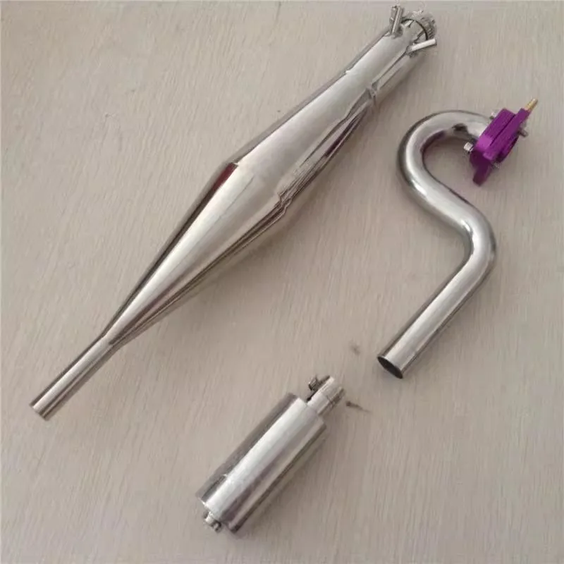 Stainless Steel Water-Cooled Exhaust Pipe For Model Petrol Boat Japan Rcmk Engines
Stainless Steel Water-Cooled Exhaust Pipe For Model Petrol Boat Japan Rcmk Engines