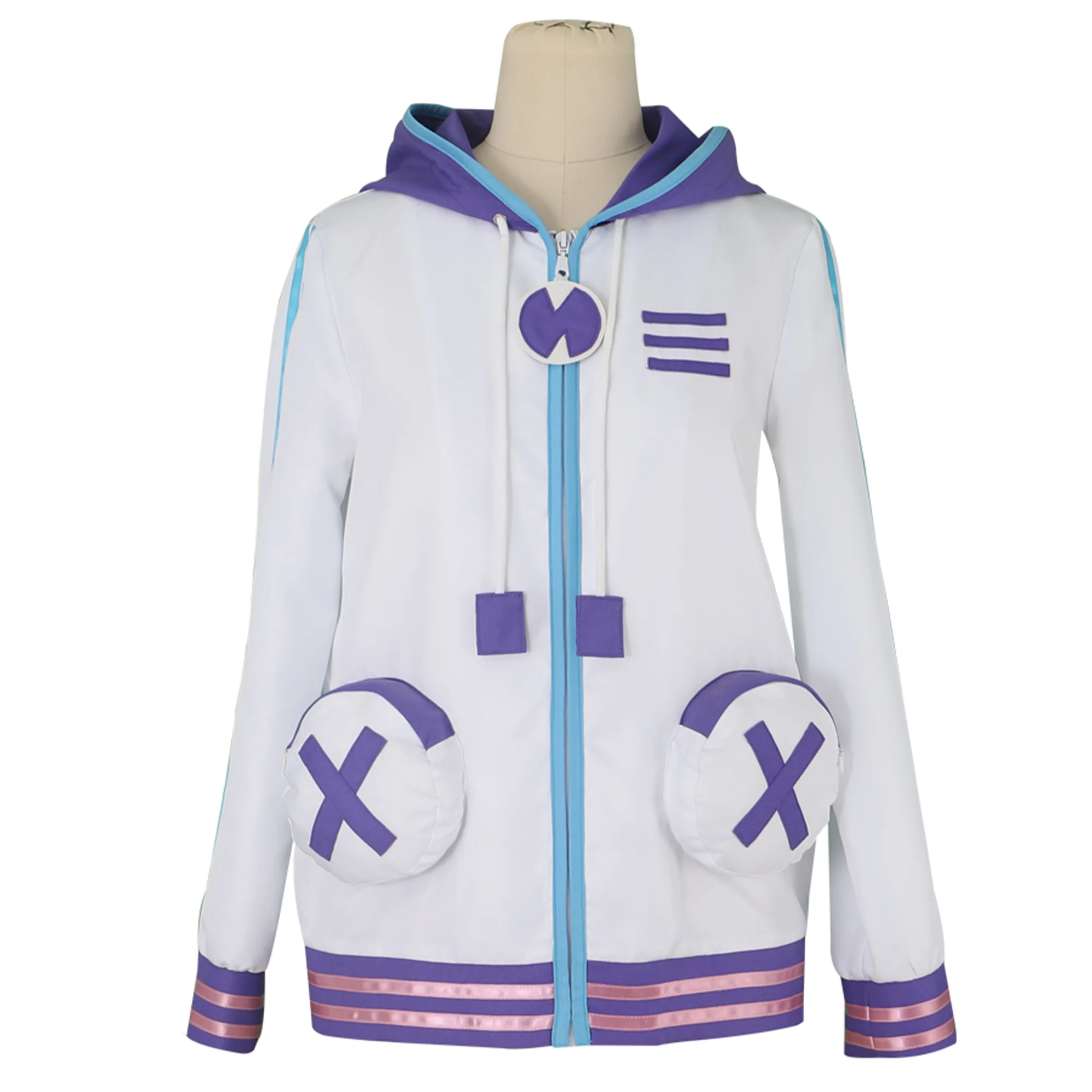 Аниме Hyperdimension Neptunia Косплей Нептун Костюм Партия Униформа Kawaii Фиолетовое Сердце Пальто
Аниме Hyperdimension Neptunia Косплей Нептун Костюм Партия Униформа Kawaii Фиолетовое Сердце Пальто