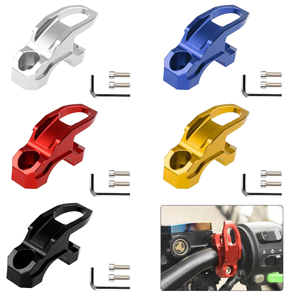 Handlebar Pump Hook Motorcycle Modification For For MT03/07/09 Brake Cylinder Holder Clamp Hook Helmet Hanger
Handlebar Pump Hook Motorcycle Modification For For MT03/07/09 Brake Cylinder Holder Clamp Hook Helmet Hanger