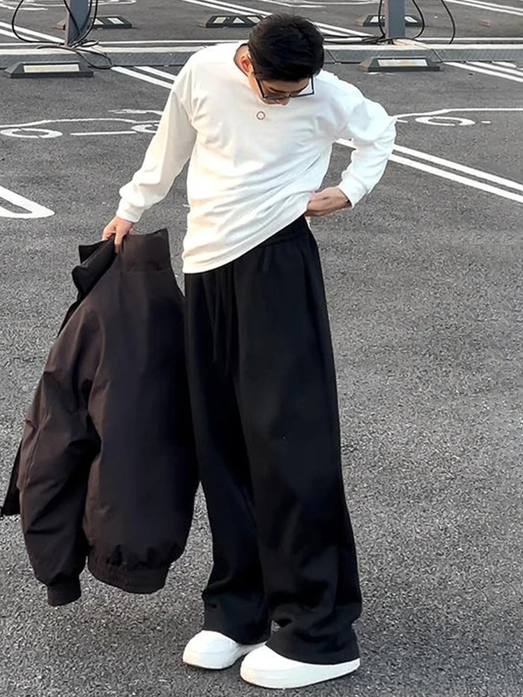 High-End American Bla Curved Knife Men's Straight Leg Casual Pants Autumn Spring Wide Leg Loose Fit Anti-Wrinkle Faionable
High-End American Bla Curved Knife Men's Straight Leg Casual Pants Autumn Spring Wide Leg Loose Fit Anti-Wrinkle Faionable