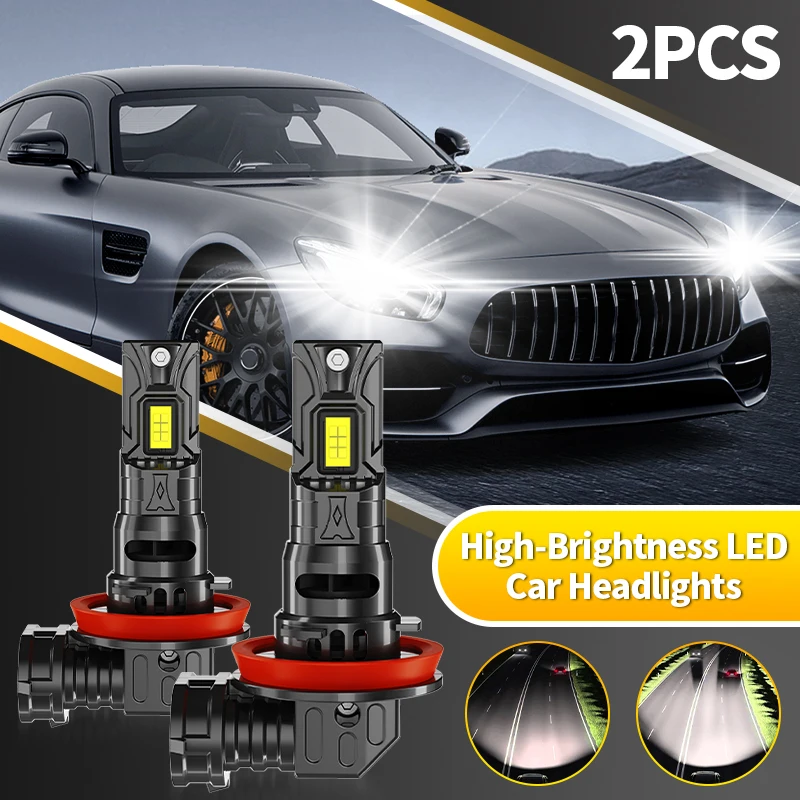 2Pcs High Quality H8 H9 H11 H16(JP) LED Lights CANBUS For Car CSP Headlight Bulbs 70W 6000K White Automobile Lamps Plug&Play 12V
2Pcs High Quality H8 H9 H11 H16(JP) LED Lights CANBUS For Car CSP Headlight Bulbs 70W 6000K White Automobile Lamps Plug&Play 12V