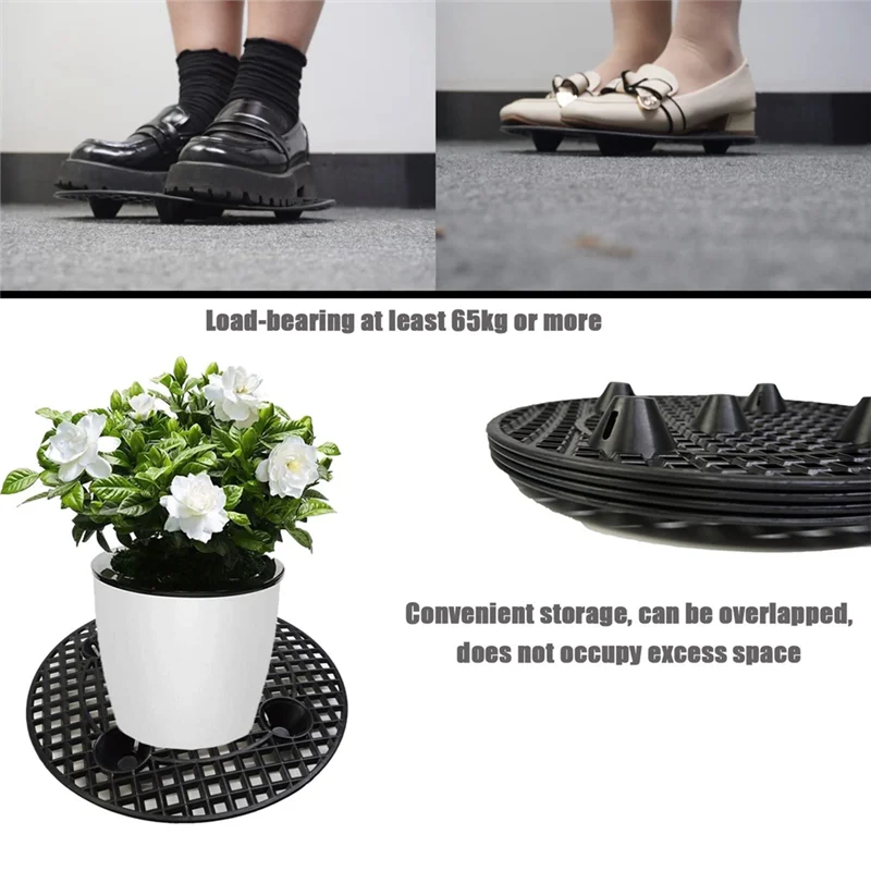 A03I-5PCS Heavy Planter Holder Potted Plant Stand, Diameter 12Inch Root Controller Chassis Drainage And Ventilation Easy To Use
A03I-5PCS Heavy Planter Holder Potted Plant Stand, Diameter 12Inch Root Controller Chassis Drainage And Ventilation Easy To Use