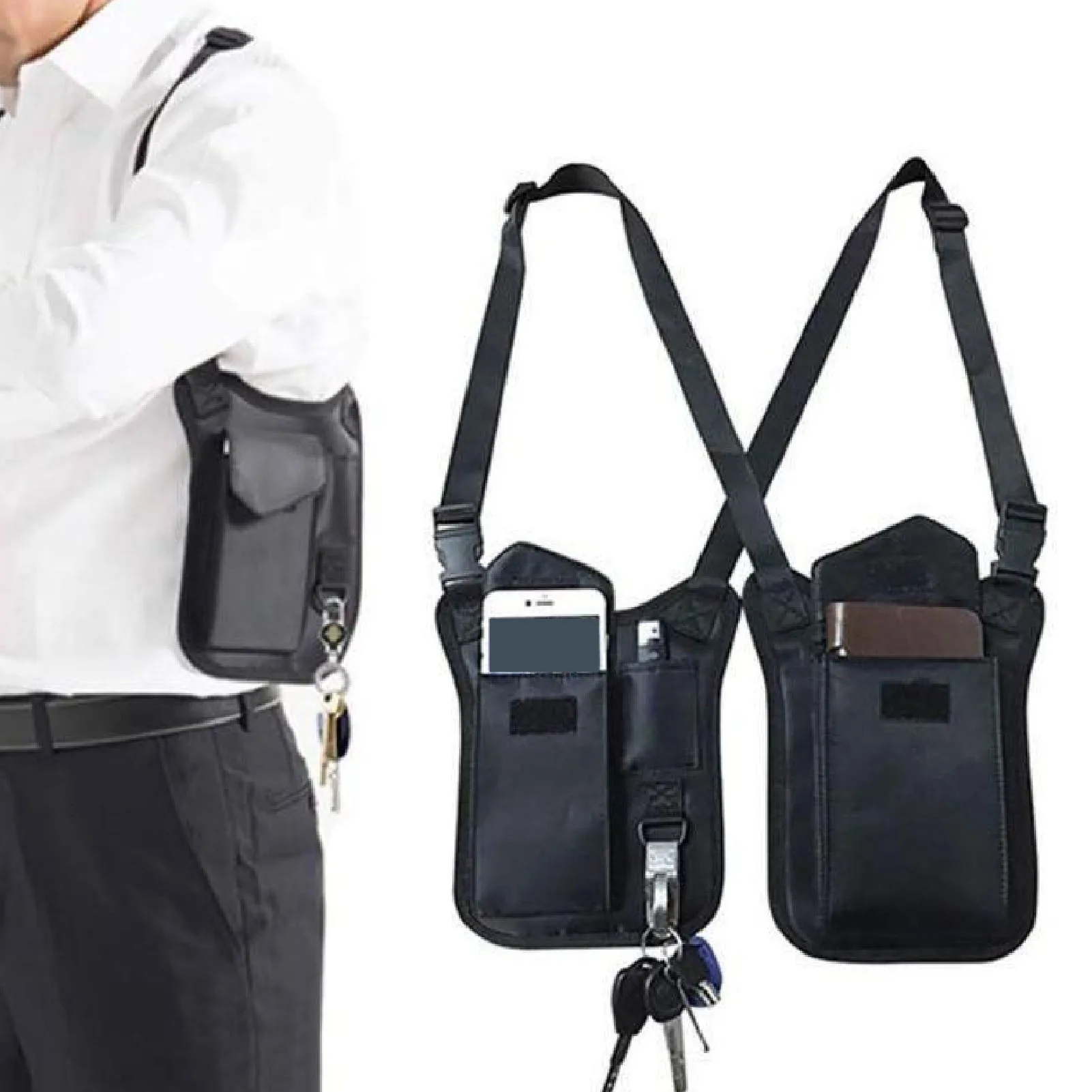 Underarm Shoulder Bag Breathable Adjustable Hidden Multifunctional Anti Theft Underarm Bag Polyester for Mountaineering
Underarm Shoulder Bag Breathable Adjustable Hidden Multifunctional Anti Theft Underarm Bag Polyester for Mountaineering