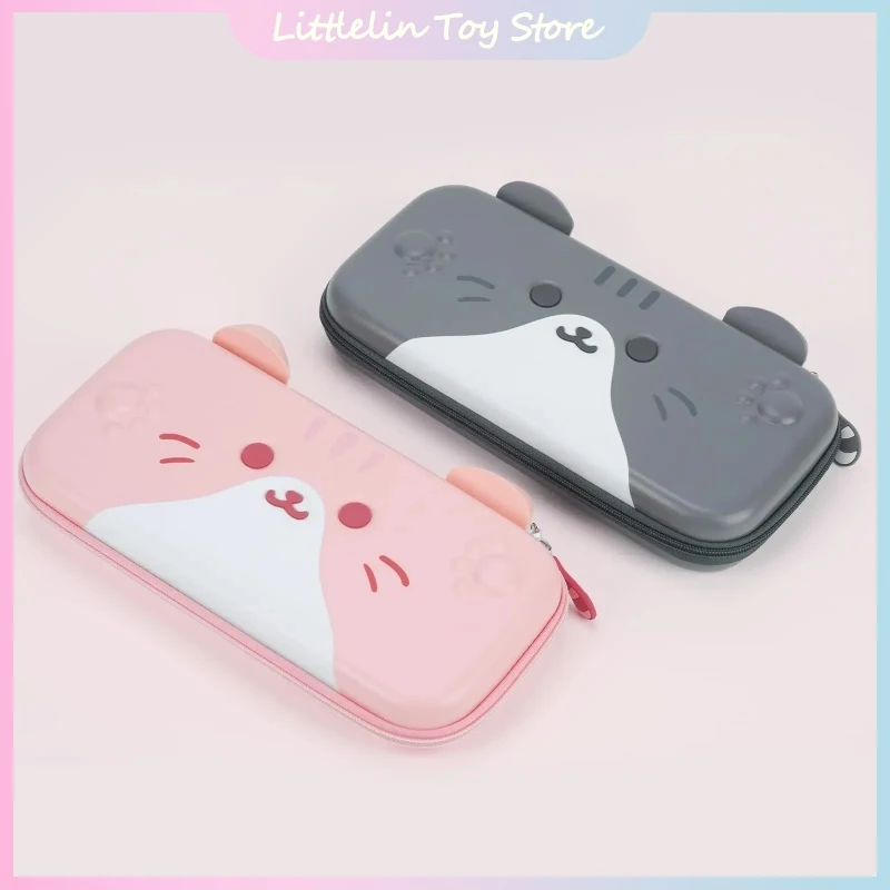 Оригинальная сумка для хранения геймпада с кошачьими ушками, совместимая с переключателем 2/Ns/Oled, милый жесткий тонкий защитный чехол, слоты для игровых карт, подарок
Оригинальная сумка для хранения геймпада с кошачьими ушками, совместимая с переключателем 2/Ns/Oled, милый жесткий тонкий защитный чехол, слоты для игровых карт, подарок