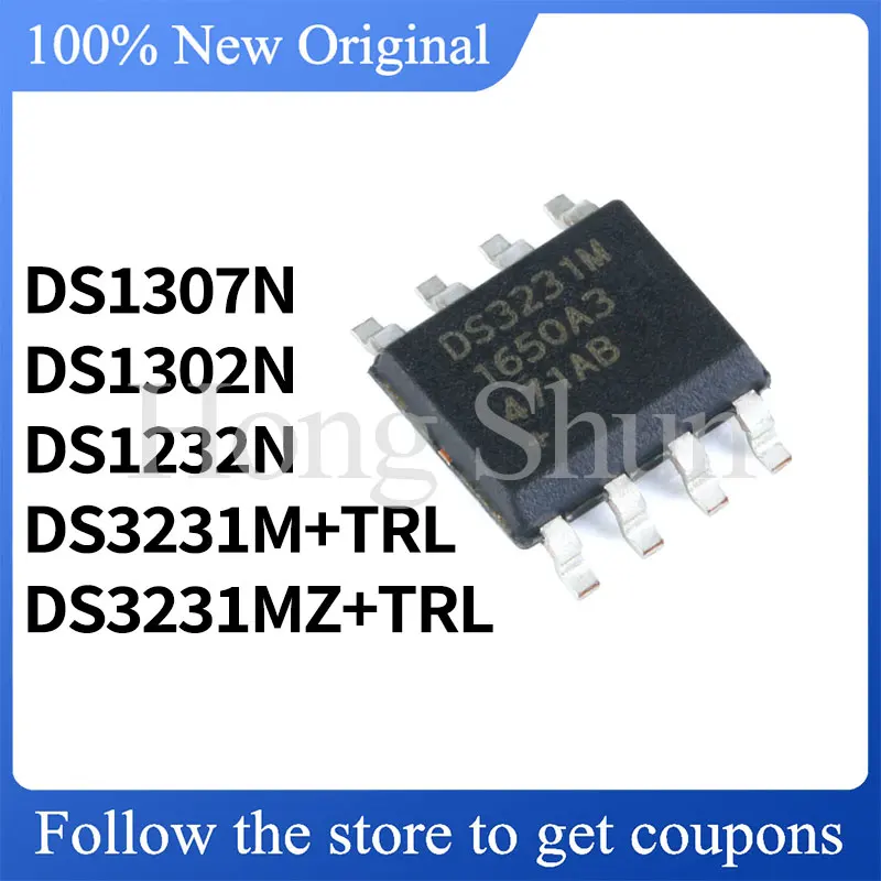 DS1307N DS1302N DS1232N DS3231M DS3231MZ+TRL Standard version
DS1307N DS1302N DS1232N DS3231M DS3231MZ+TRL Standard version