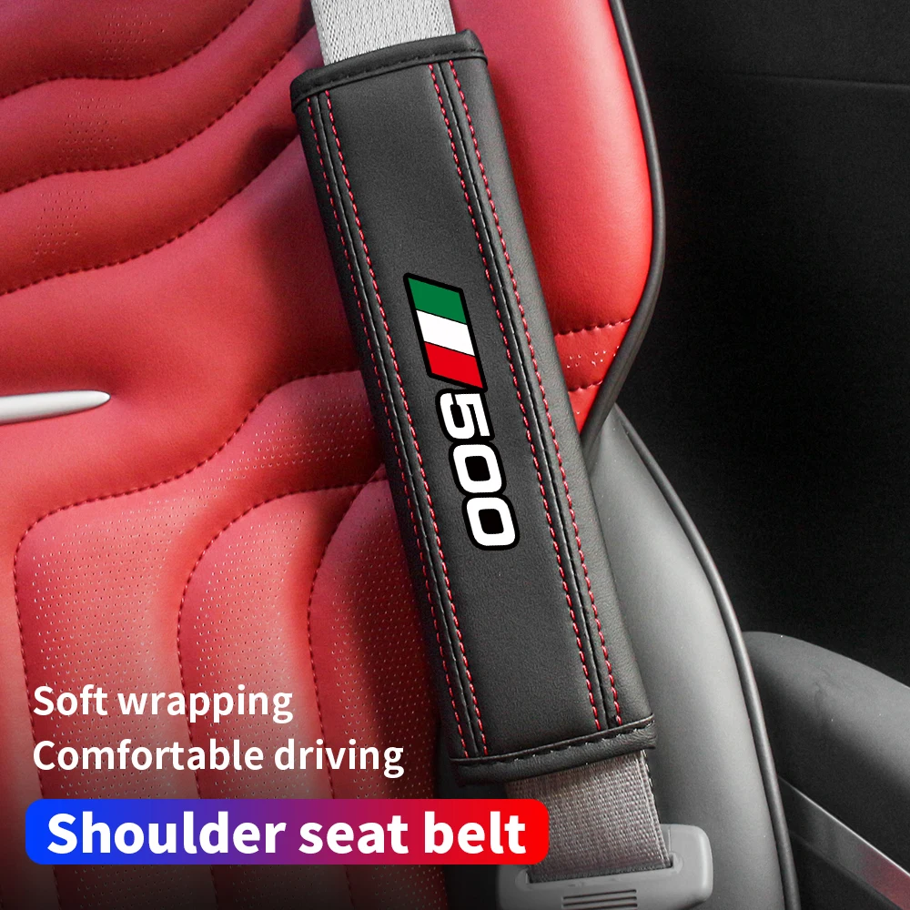 Car Safety Seat Belt Shoulder Cover Protector Pad Italy Car 147 159 500 500X 500L GIULIA SPORTIVA STELVIO Auto Accessories
Car Safety Seat Belt Shoulder Cover Protector Pad Italy Car 147 159 500 500X 500L GIULIA SPORTIVA STELVIO Auto Accessories