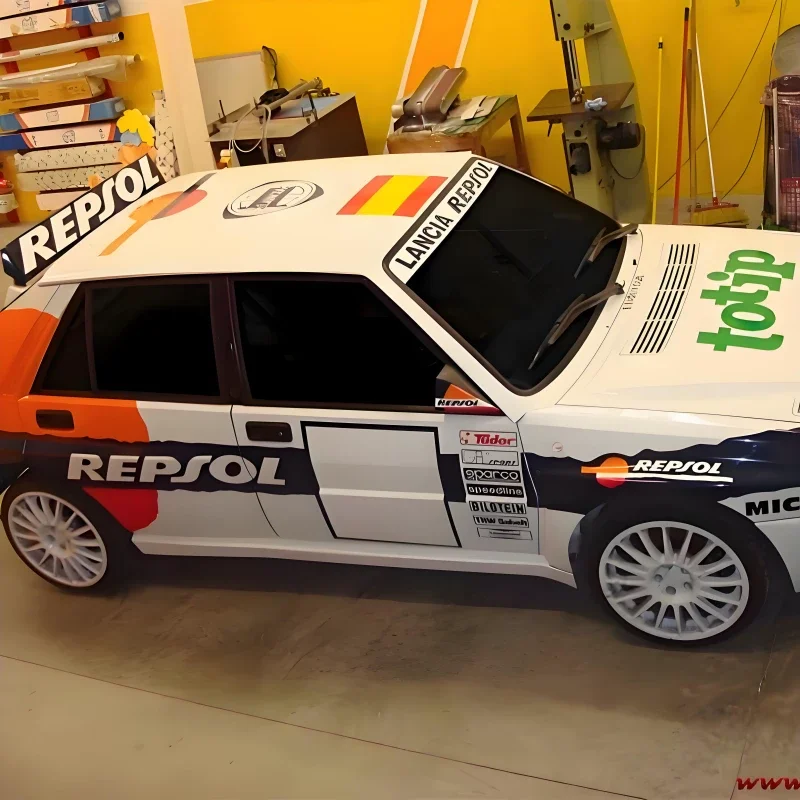 Killerbody Lancia 1:10 Scale Remote Control RC Car RTR Off-Road Rally Vehicle with Rear Wheel Drive 4-Channel Control