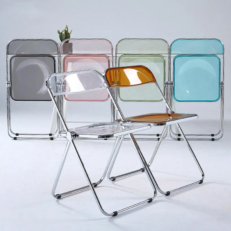 Modern Nordic Design Stainless Steel Hotel Living Dining Room Clear Foldable Chair Acrylic Folding Chairs For Events
Modern Nordic Design Stainless Steel Hotel Living Dining Room Clear Foldable Chair Acrylic Folding Chairs For Events