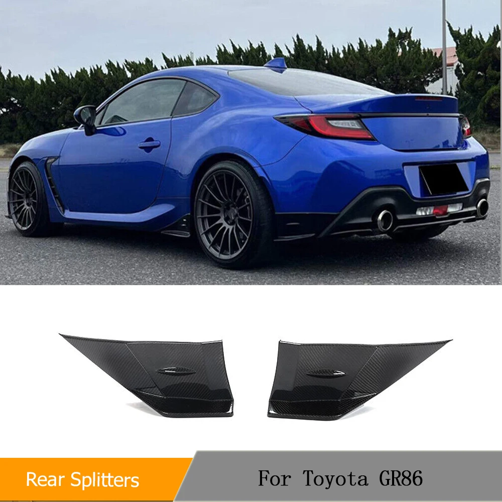 Real Carbon Fiber Rear Bumper Splitters For Toyota GR86 2022 2023 Rear Bumper Diffuser Splitter Lip Fins
Real Carbon Fiber Rear Bumper Splitters For Toyota GR86 2022 2023 Rear Bumper Diffuser Splitter Lip Fins
