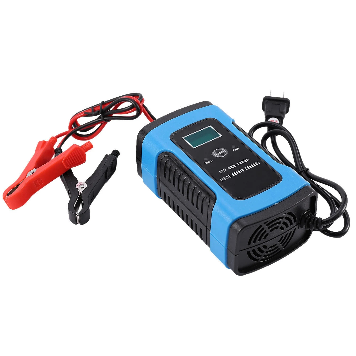 Car Battery Charger 6A Lcd Smart Fast Charge For Car And Motorcycle Lead-Acid Battery Charging Us
Car Battery Charger 6A Lcd Smart Fast Charge For Car And Motorcycle Lead-Acid Battery Charging Us