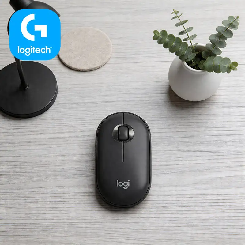 Logitech M350 Portable Optical Mouse - 77g Lightweight, Silent Scroll, 18-Month Battery, 10m Range, PC Mac iPad Compatible
