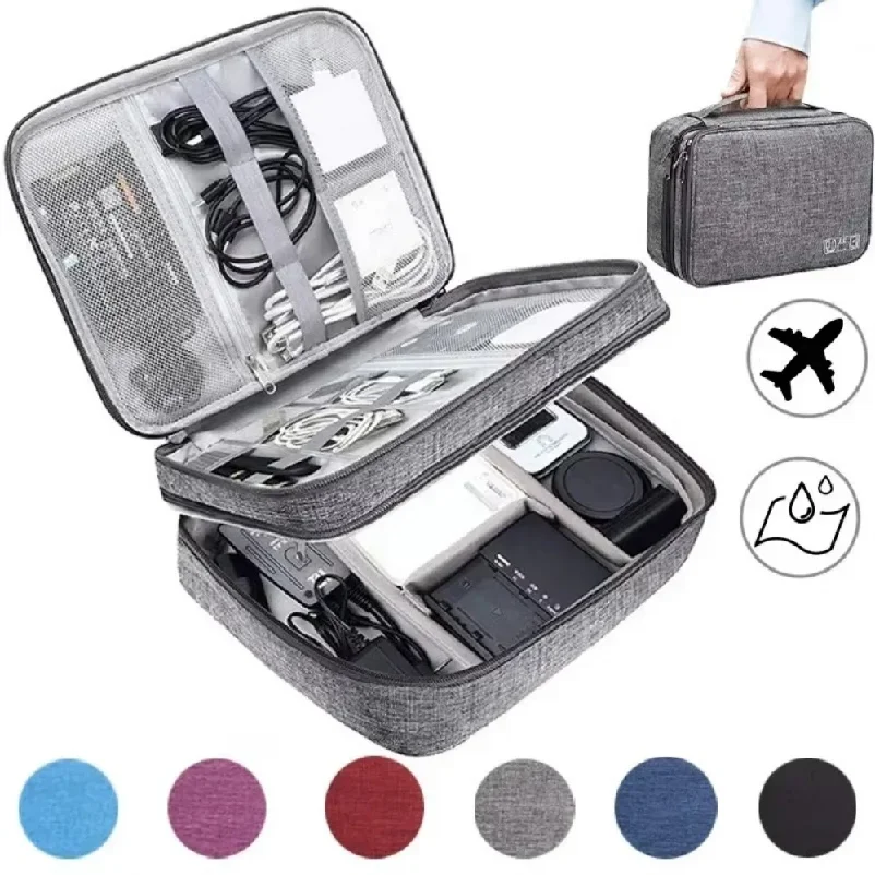 Cable Storage Bag Portable Data Cable Headphone Organizer Bag Waterproof Digital Electronic Organizer USB Data Line Charger Bag
Cable Storage Bag Portable Data Cable Headphone Organizer Bag Waterproof Digital Electronic Organizer USB Data Line Charger Bag