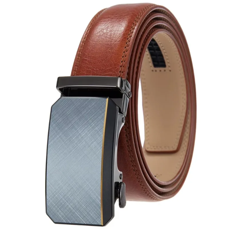 Повседневный деловой мужской ремень с автоматической пряжкой, кожаные модные аксессуары высокого качества, простой универсальный роскошный ремень 3,5 см
Повседневный деловой мужской ремень с автоматической пряжкой, кожаные модные аксессуары высокого качества, простой универсальный роскошный ремень 3,5 см