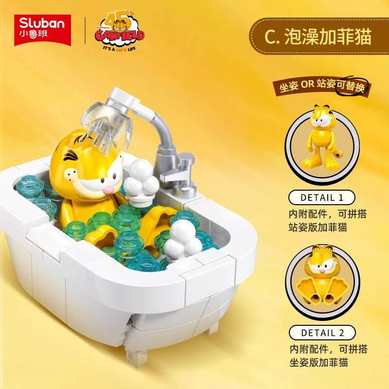 Sluban Educational Building Blocks Cat Model DIY Assembly Toy Street View Children's Birthday Gift
Sluban Educational Building Blocks Cat Model DIY Assembly Toy Street View Children's Birthday Gift